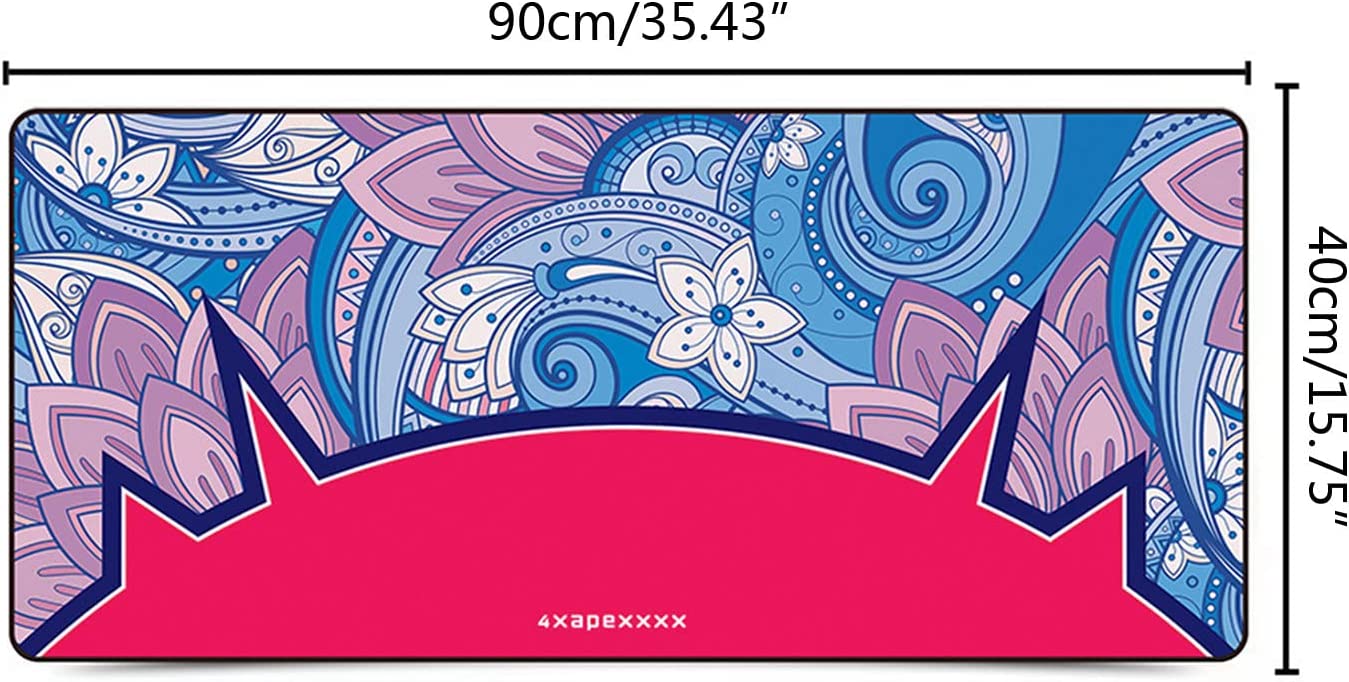 4xapexxxx CyberMia #02XL Tapis de souris de jeu cœur pour fille