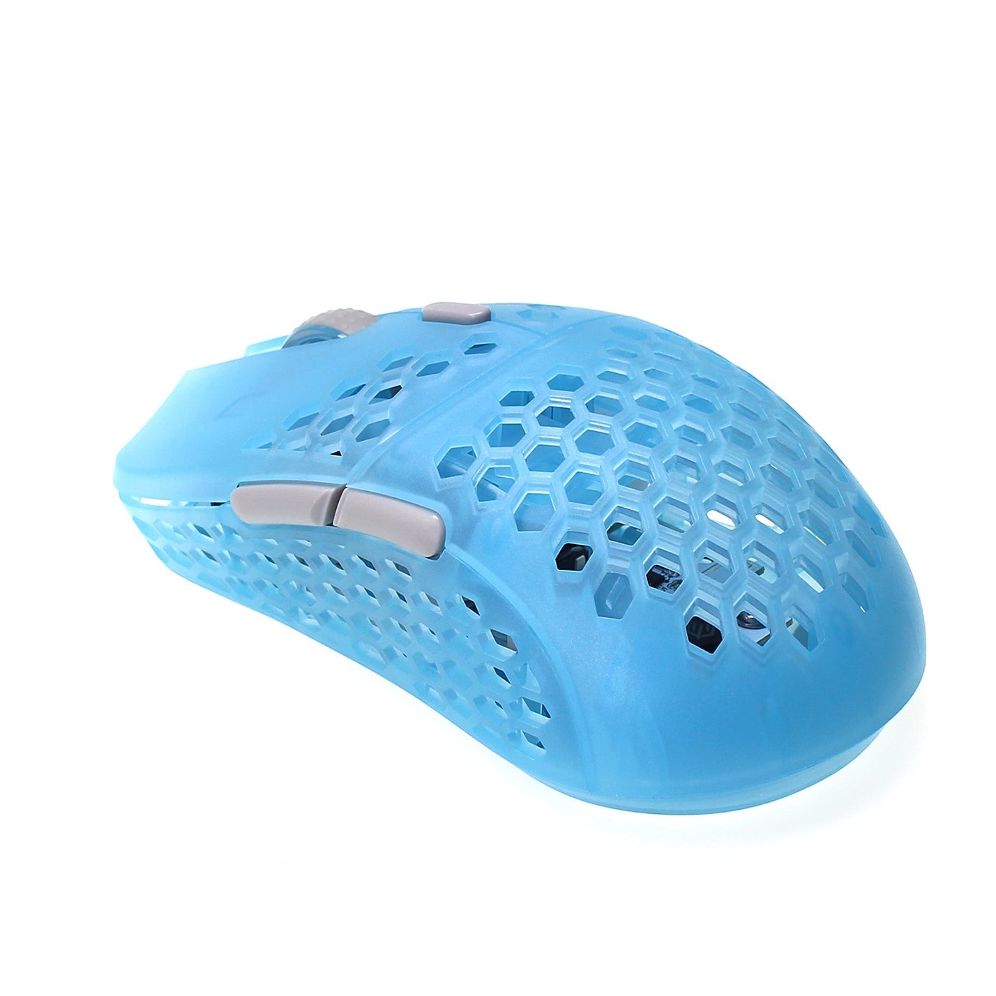 G-wolves Hati Small HTS Transparent Blue Wireless Gaming Mouse-Addice Inc