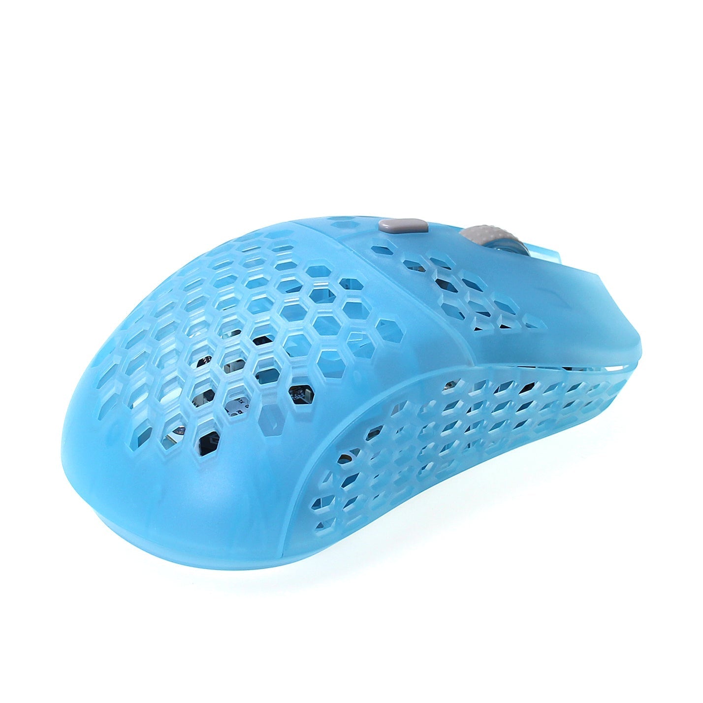 G-wolves Hati Small HTS Transparent Blue Wireless Gaming Mouse
