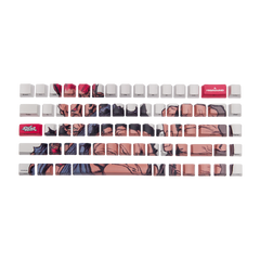 HiGround x Street Fighter - HG x SF 65 Keycap Set - Akuma