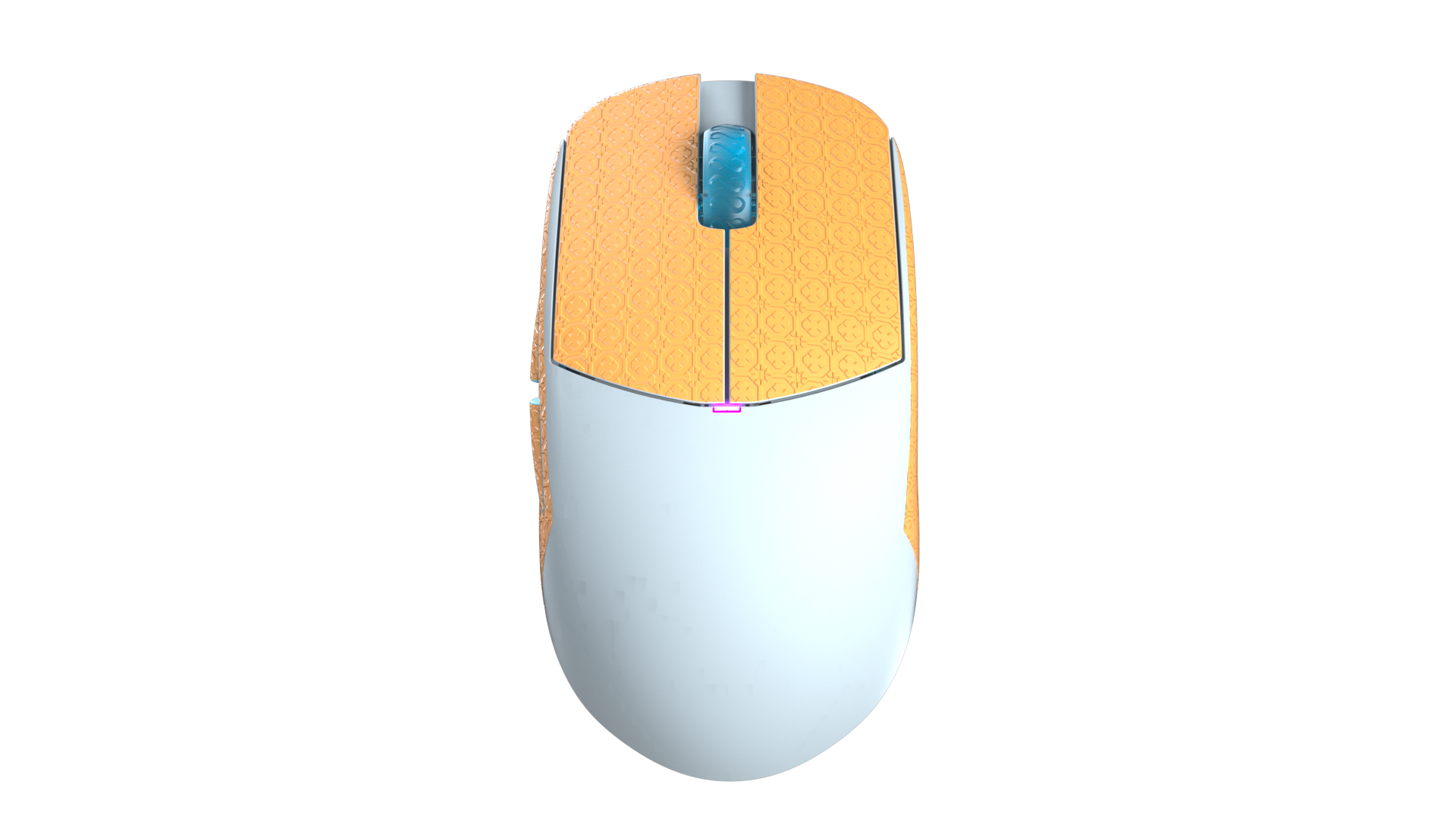 LAMZU Orange Grip Tape for Atlantis M305 wireless mouse