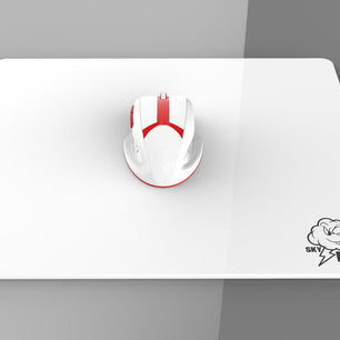 SkyPad White Glass 2.0 Mousepad-Addice Inc